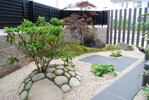施工例 和モダン アーカイブ 富山のお庭づくり お手入れのお手伝い 庭音 株式会社 野上緑化